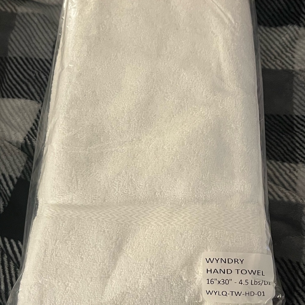 White Hand Towel